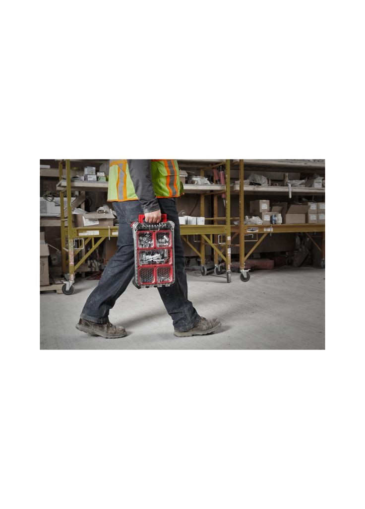 Ящик для інструментів органайзер компактний PACKOUT 380х250х120мм (4932464083) Milwaukee (372626115)