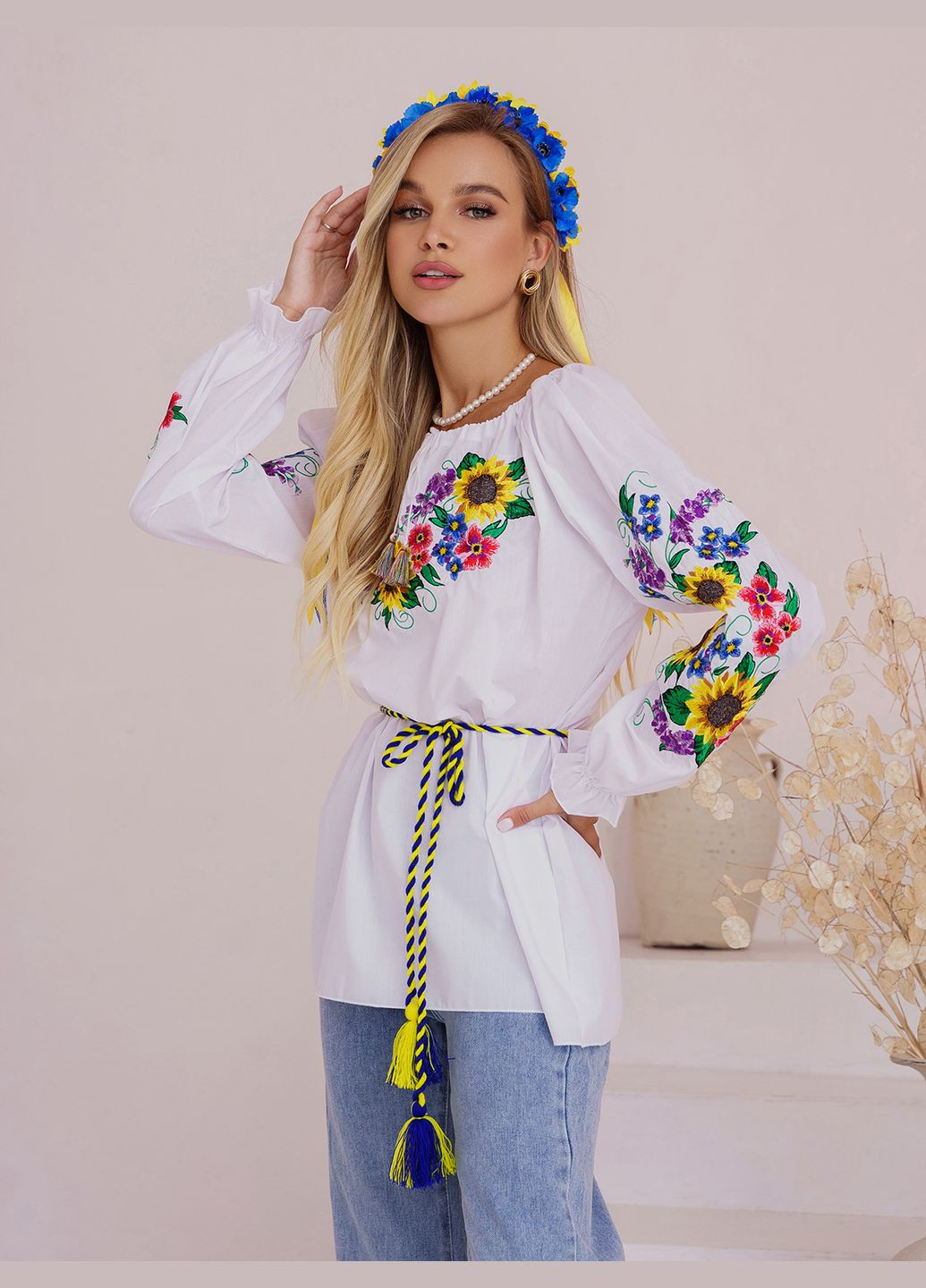 Белая блузы Magnet WN20-305