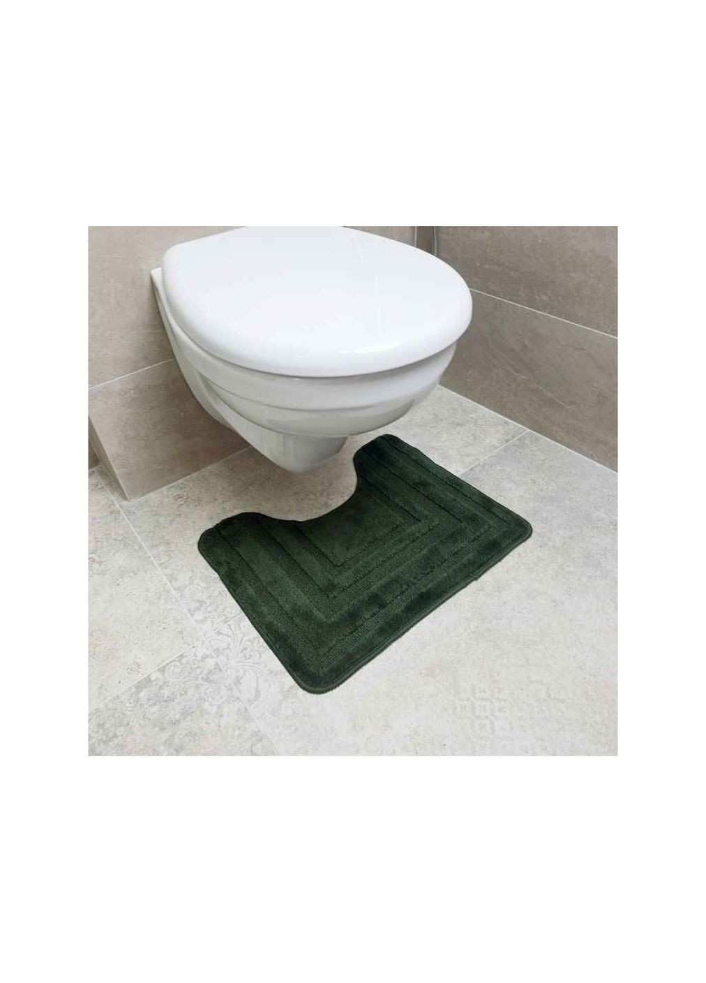 Килимок для ванної кімнати поліпропіленовий Econom u-cut рамка Dariana (357219505)