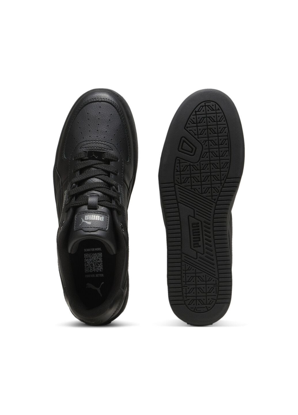 Чорні всесезонні кеди caven 2.0 lux unisex sneakers Puma