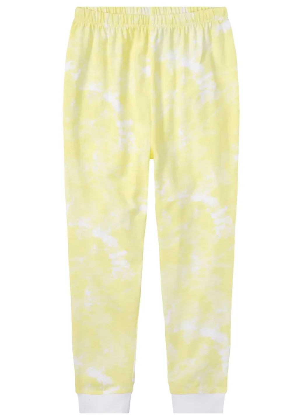Желтая всесезон пижама (лонгслив, брюки) лонгслив + брюки Lupilu