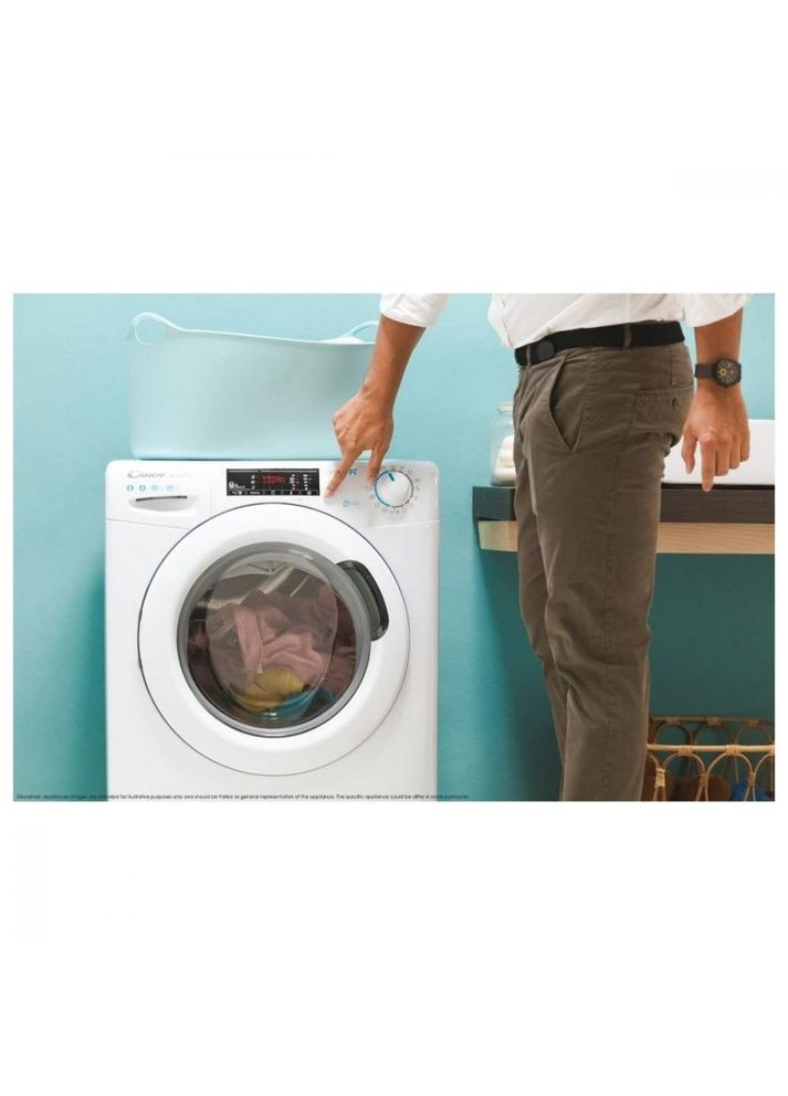 Пральна машина автоматична CSOW4855TWE/1-9 Candy (314930289)