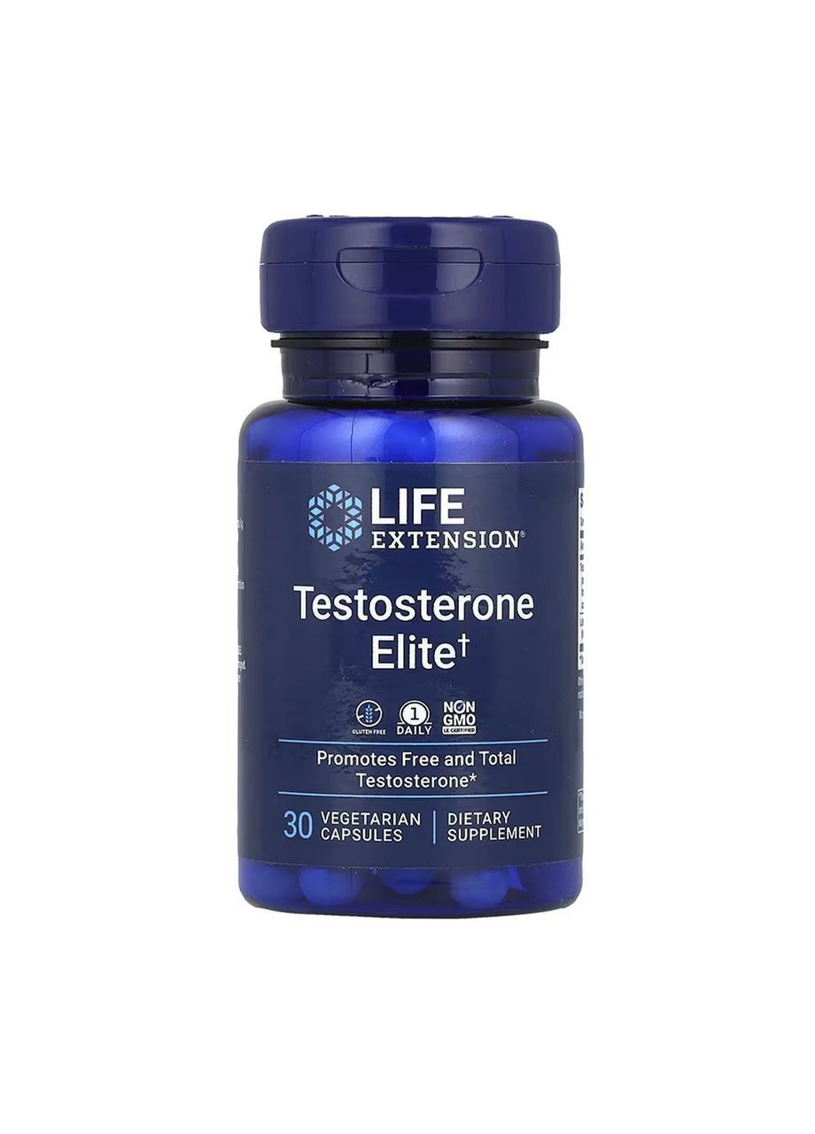 Testosterone Elite - 30 vcaps Life Extension (369157760)