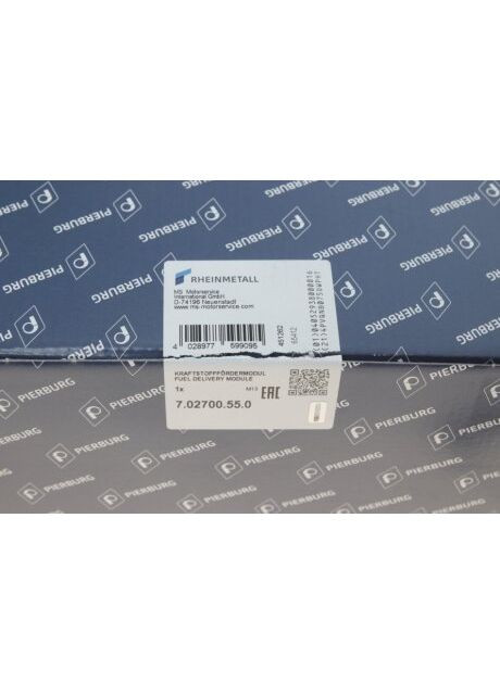 Паливний насос в зборі RENAULT CLIO III (BR0/1, CR0/1) - 1.4 16V 7.02700.55.0-ua Pierburg (366213500)