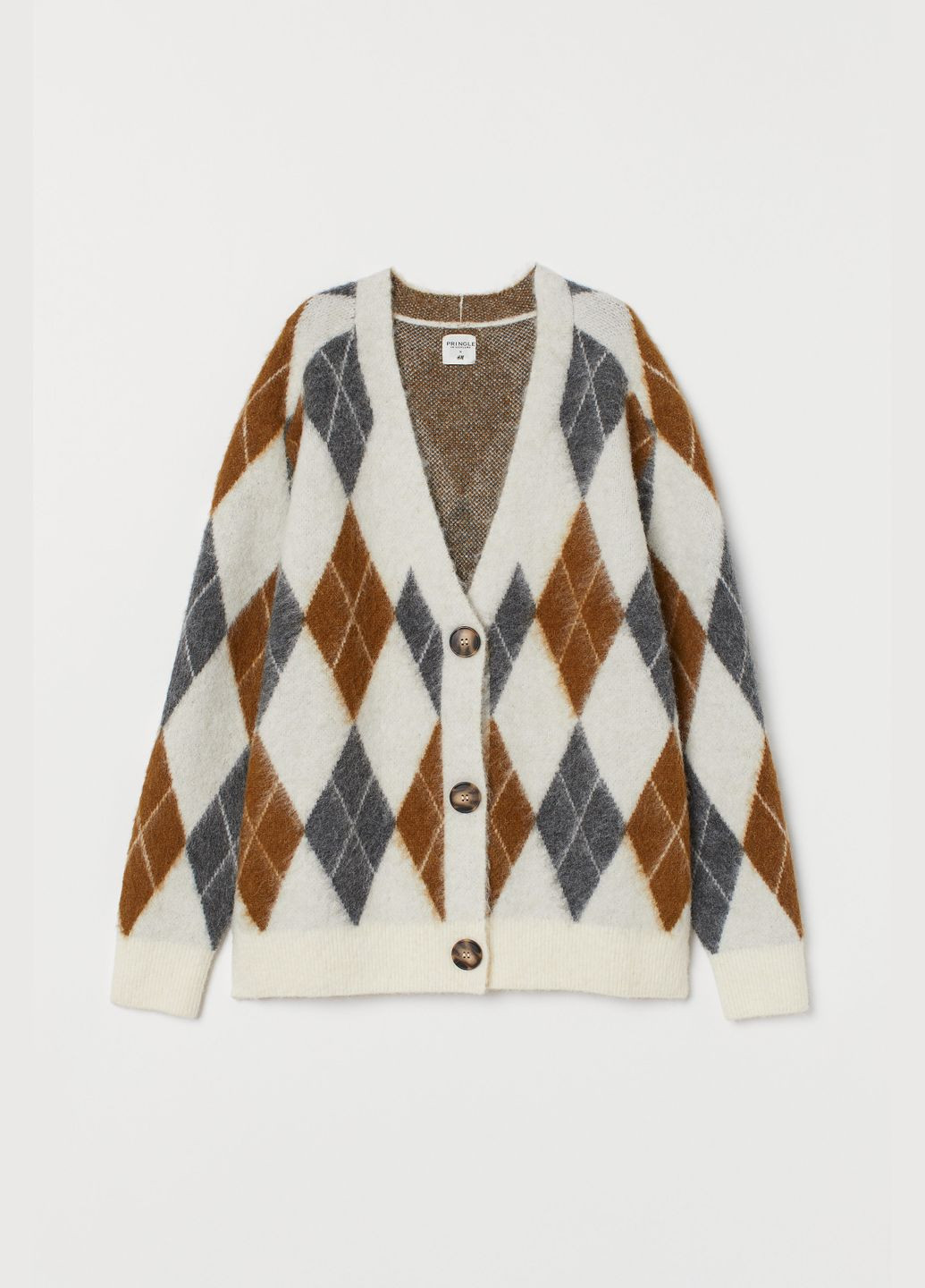 Кофта шерстяная альпака бленд H&M (316264848)