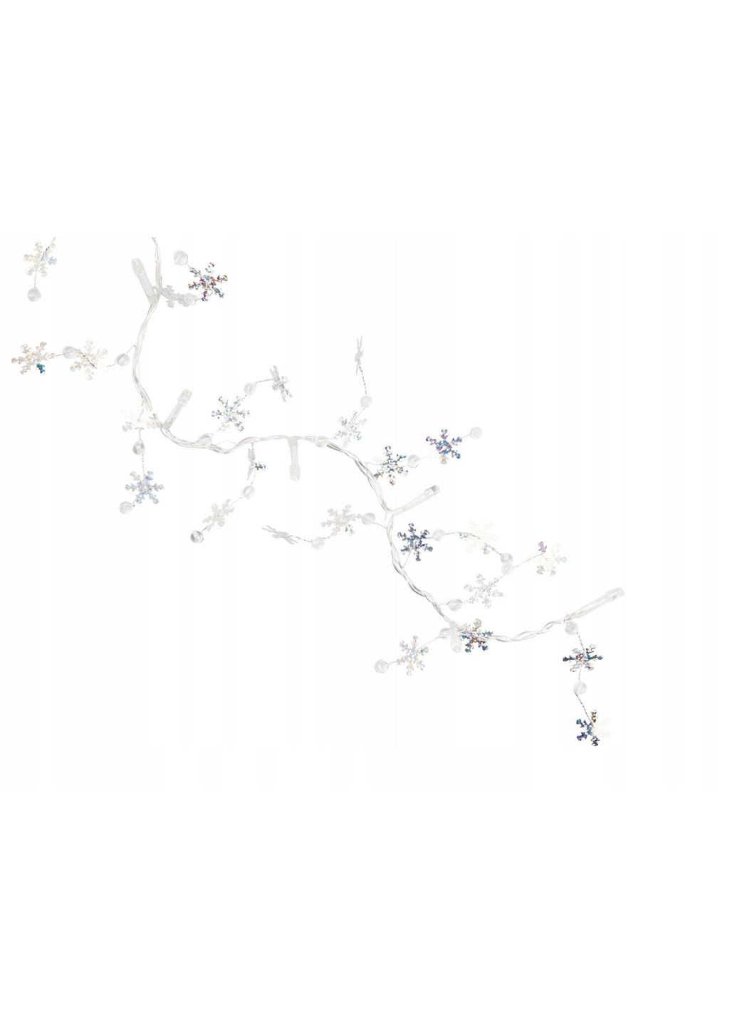 LED гірлянда зі сніжинками 20 LED з таймером, 1,7 м Livarno home (362045963)