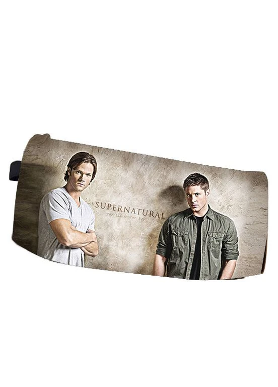 Пенал шкільний Надприродне Supernatural двосторонній 22х11 см (pn_0047) No Brand (328446156)