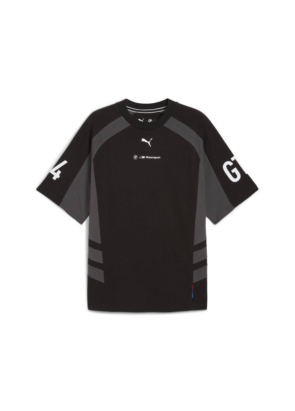 Черная футболка bmw m motorsport lifestyle tee men Puma