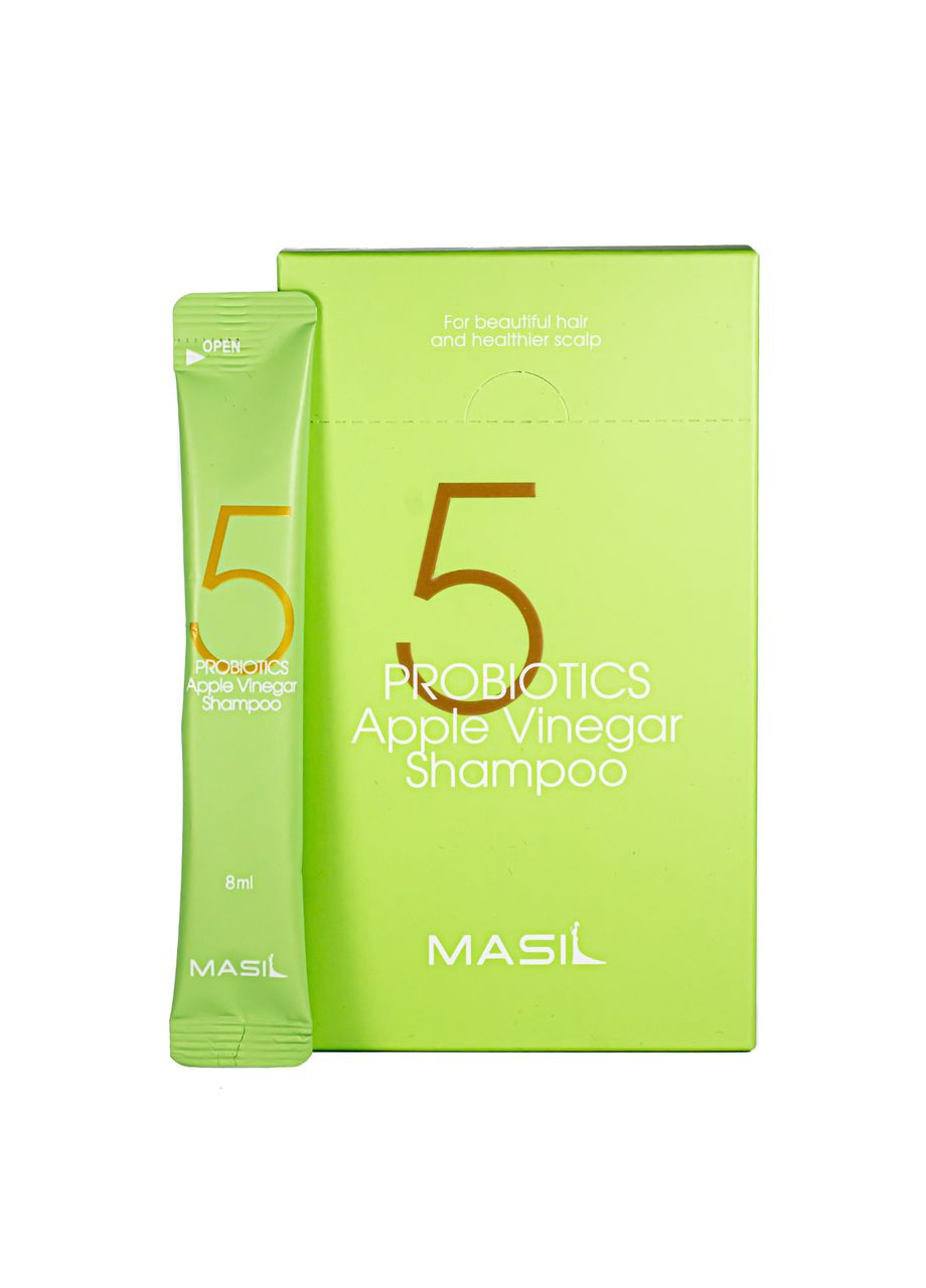 Бессульфатный шампунь 5 Probiotics Apple Vinegar в стыках 8 мл MASIL (314806958)