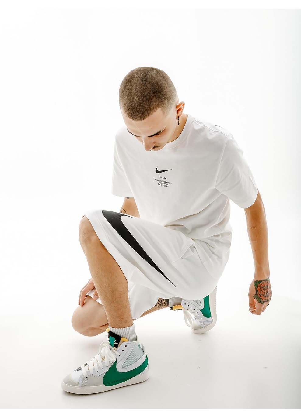 Чоловічі Шорти M NSW CLUB SHORT BB GX Білий Nike (268746626)