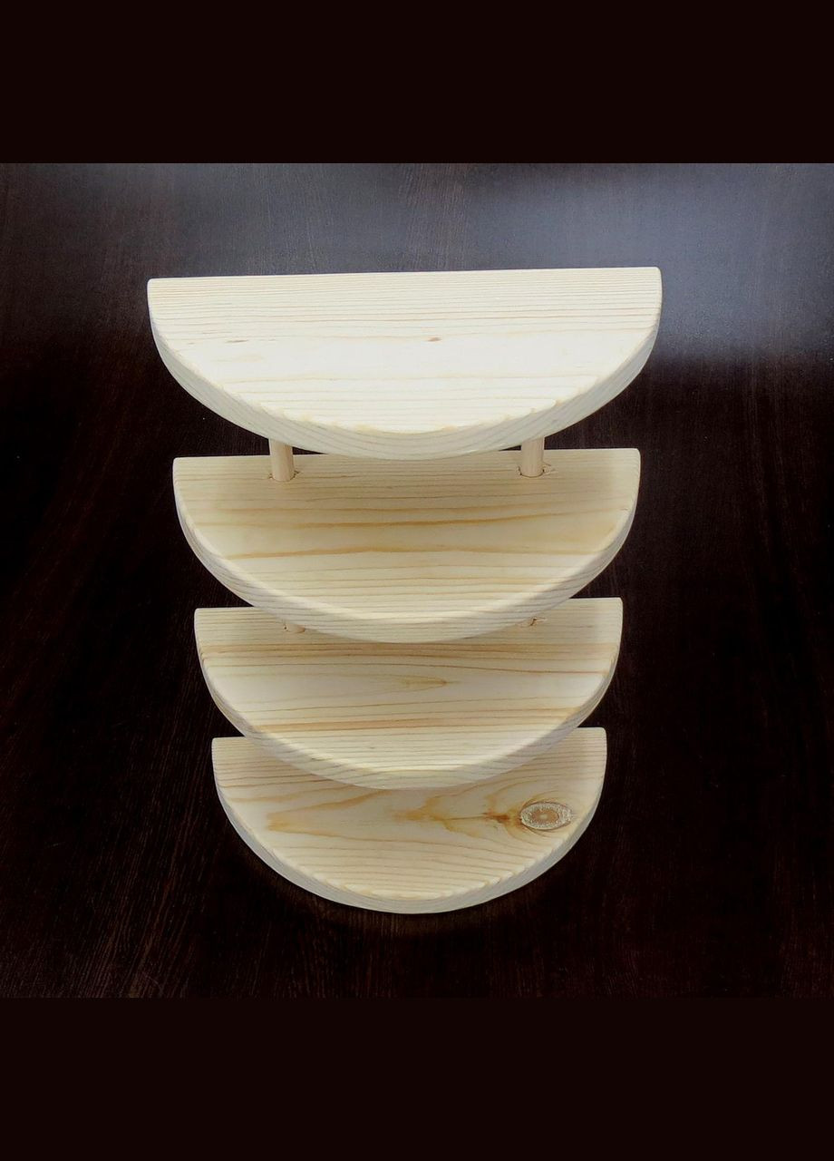 Органайзер для окулярів з дерева Озургеті 4 бланже (ОЧК-401001) No Brand (328082039)