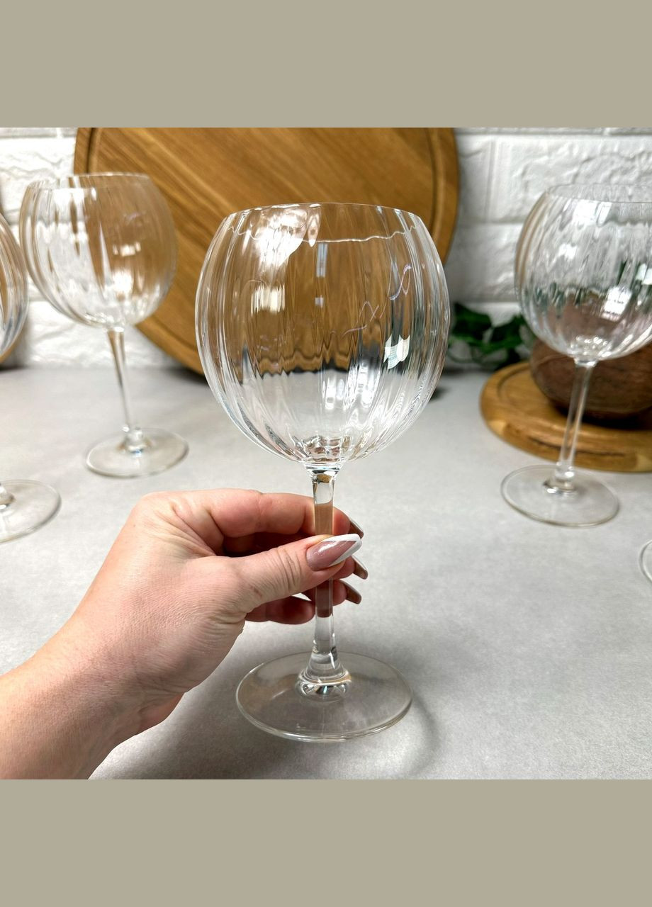 Набор круглых винных бокалов 6 шт 580 мл C&S Symetrie Arcoroc (303138184)