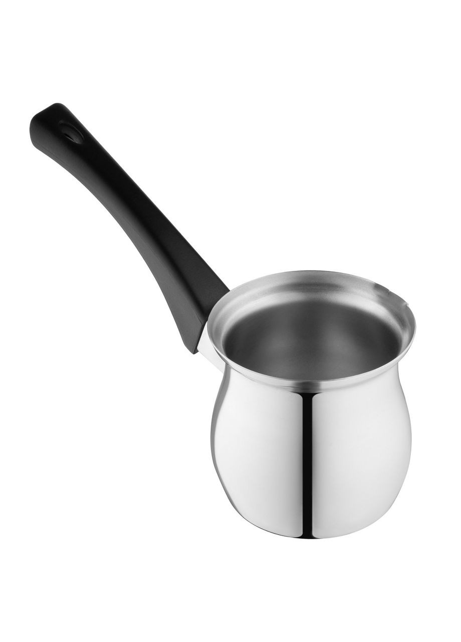 Велика турка для кави 640 мл із нержавіючої сталі з бакелітовою ручкою BLACK MARS Ardesto (305074973)