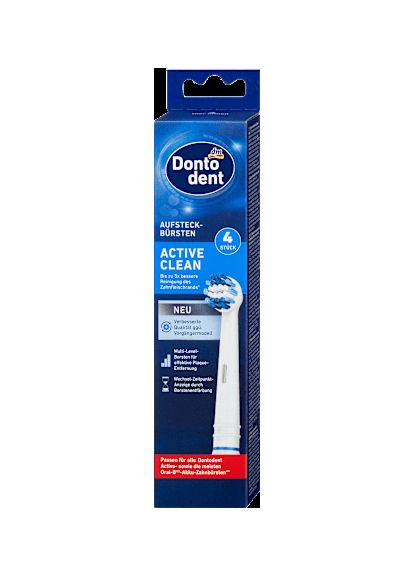 Dontodent Aufsteckbürste Active Clean Насадки для щетки Active Clean Oral-B (366088556)