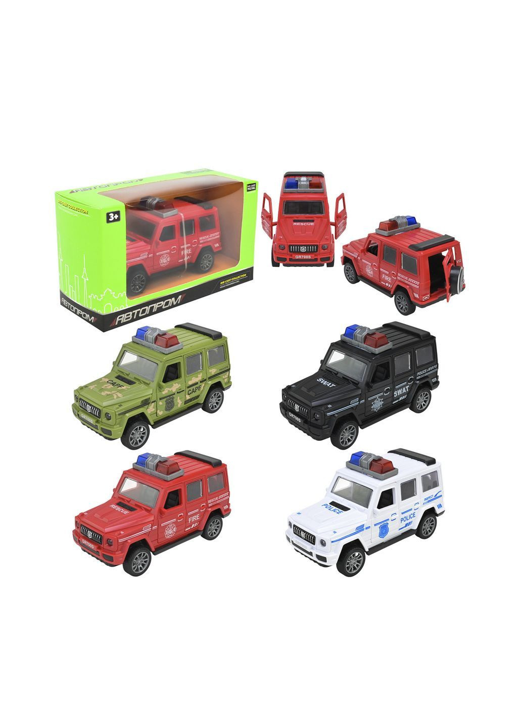 Машина колір різнокольоровий ЦБ-00285904 АВТОПРОМ (362414292)