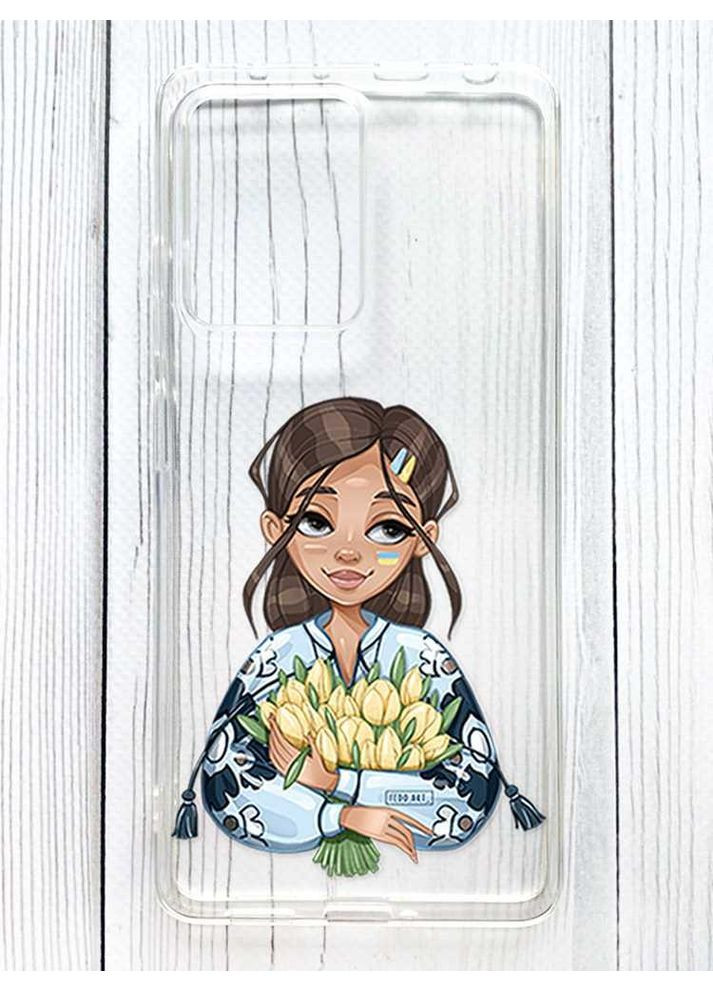 Чехол на Xiaomi Redmi Note 12 Pro 5G Девушка с тюльпанами (принт 22) Creative (356122154)