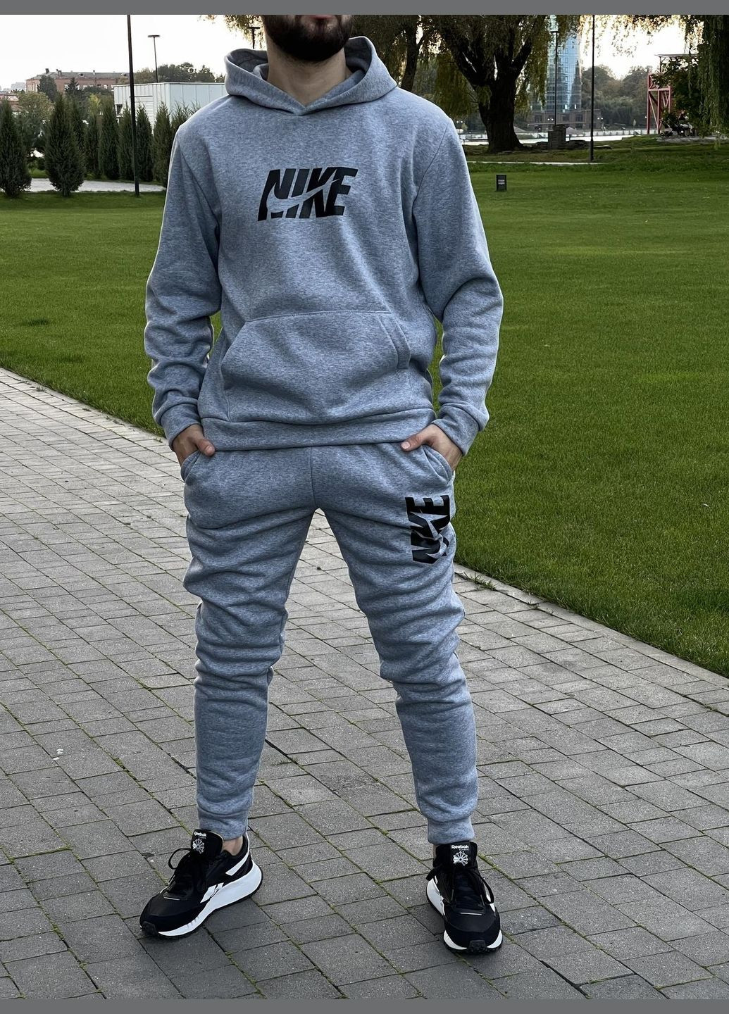 Костюм Утепленный 3-х нить на флисе 💥🧨 ВЫСОКОЕ КАЧЕСТВО💥 No Brand (316641130)