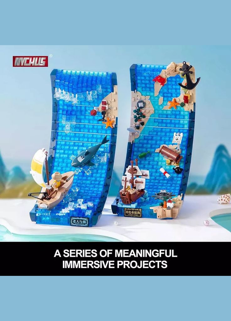 Конструктор Pleyerid Путешествие Колумба 731 дет (M38-P8023) Sluban (346998905)