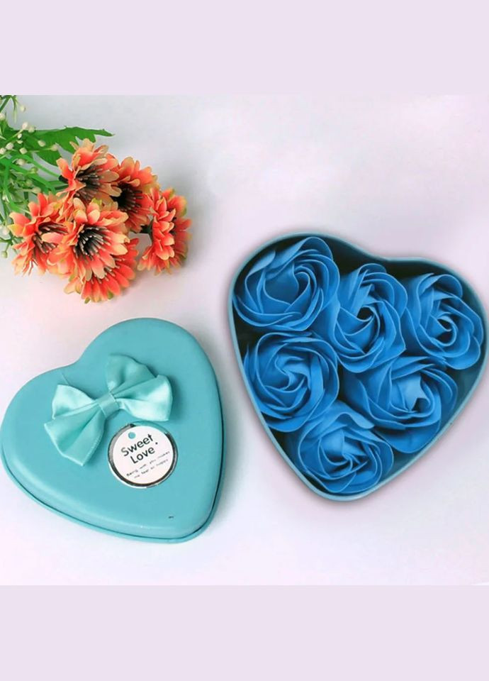 Мыло ароматическое в виде бутонов роз в красивой коробке. No Brand (317048728)
