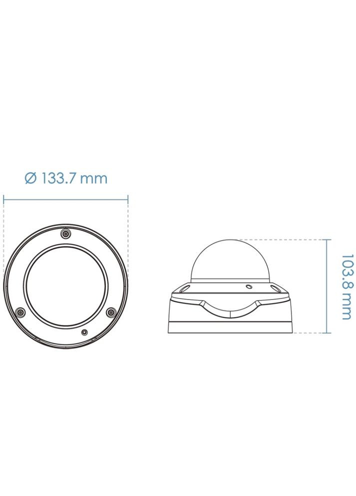 Відеокамера FD9388-HTV f2.8~12mm DOME Vivotek (314835205)