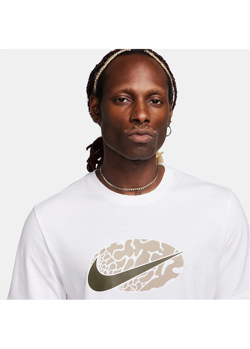 Біла футболка чоловіча sportswear club white Nike