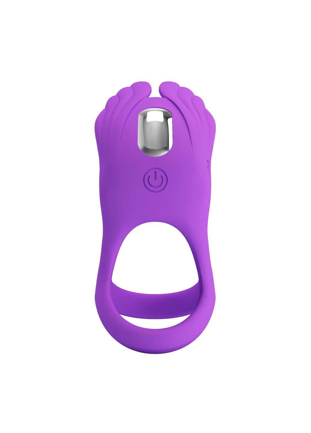 Ерекційне віброкільце з крильцями Silas 7 режимів, фіолетове Pretty Love (361670403)