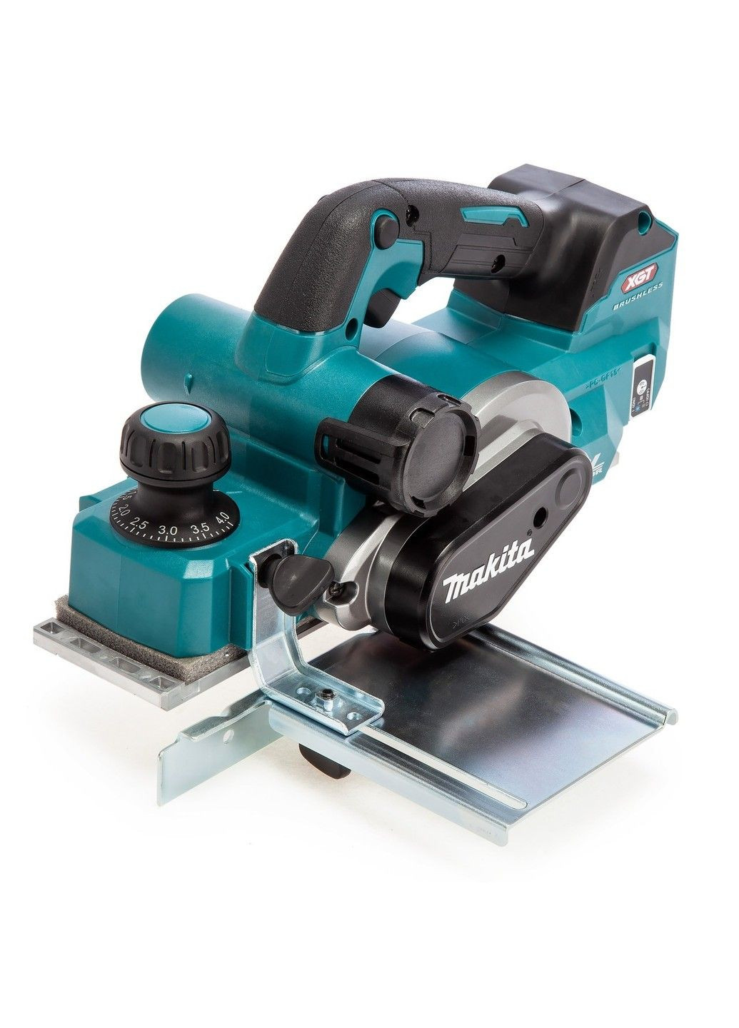 Рубанок аккумуляторный KP001GZ (82 мм, 15000 мин-1, BL, XGT, AWS, Makpac) Makita (296987374)