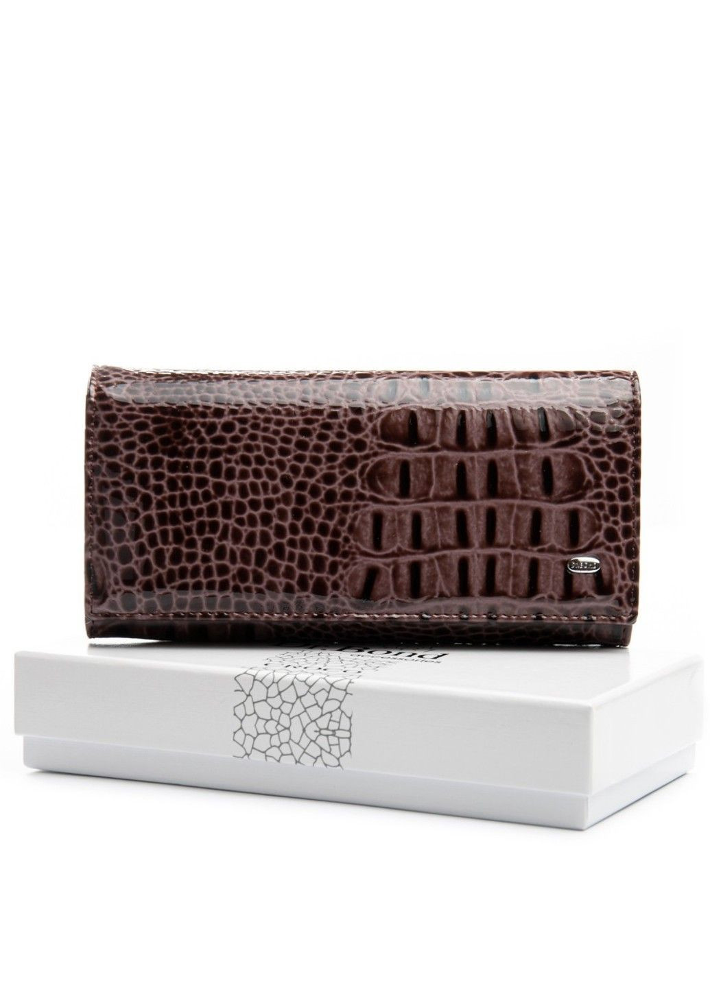Женский лаковый кожаный кошелек PE PEW1-V-2 brown Dr. Bond (363254134)