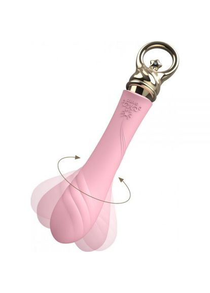 Вібромасажер з функцією підігріву Courage CherryLove Zalo (282710711)