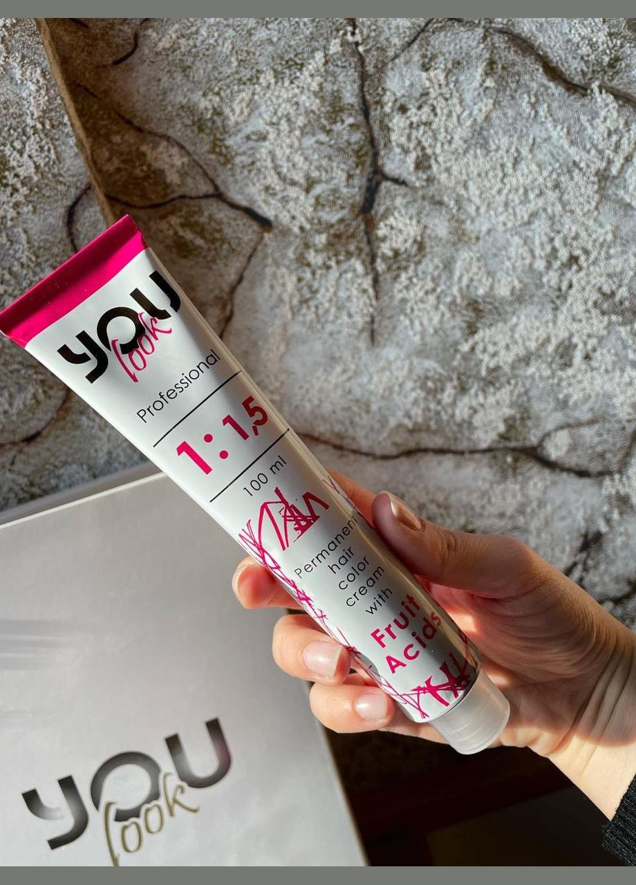 Стійка професійна фарба крем для волосся Hair Colouring Cream 100 мл. You look Professional (331016213)