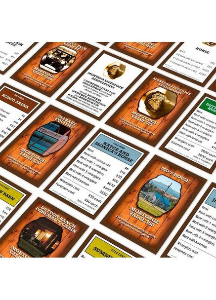 Настільна гра YELLOWSTONE Monopoly (WM04120-EN1-6) Winning Moves (370034357)