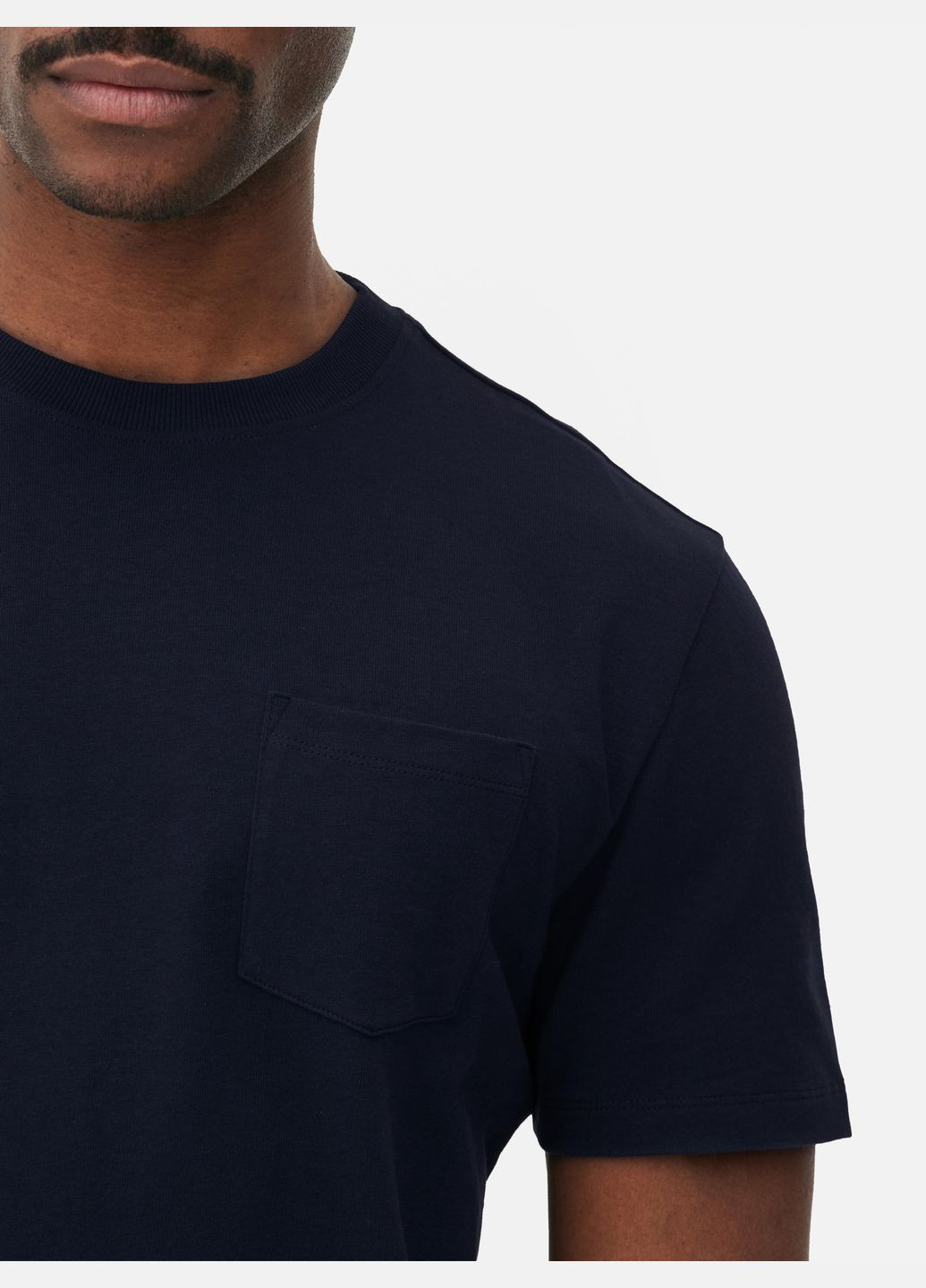 Темно-синяя футболка basic,темно-синий, Primark