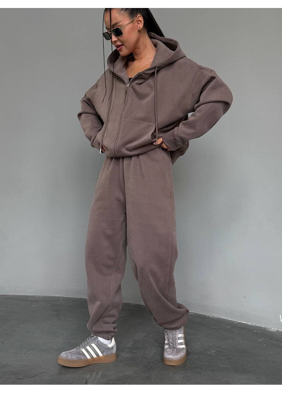 Повседневный костюм с джогерами и кофтой Adelante (361676409)