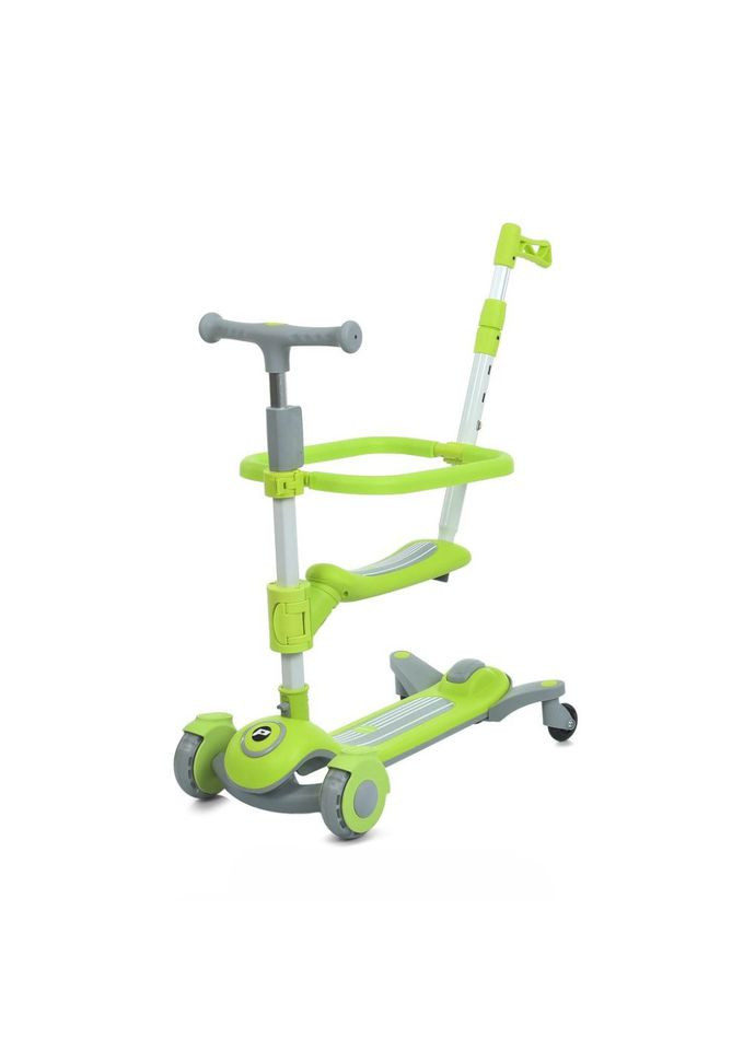 Самокат дитячий триколісний 3 в 1 JR3-127-GR, колеса зі світлом Bambi (359475468)