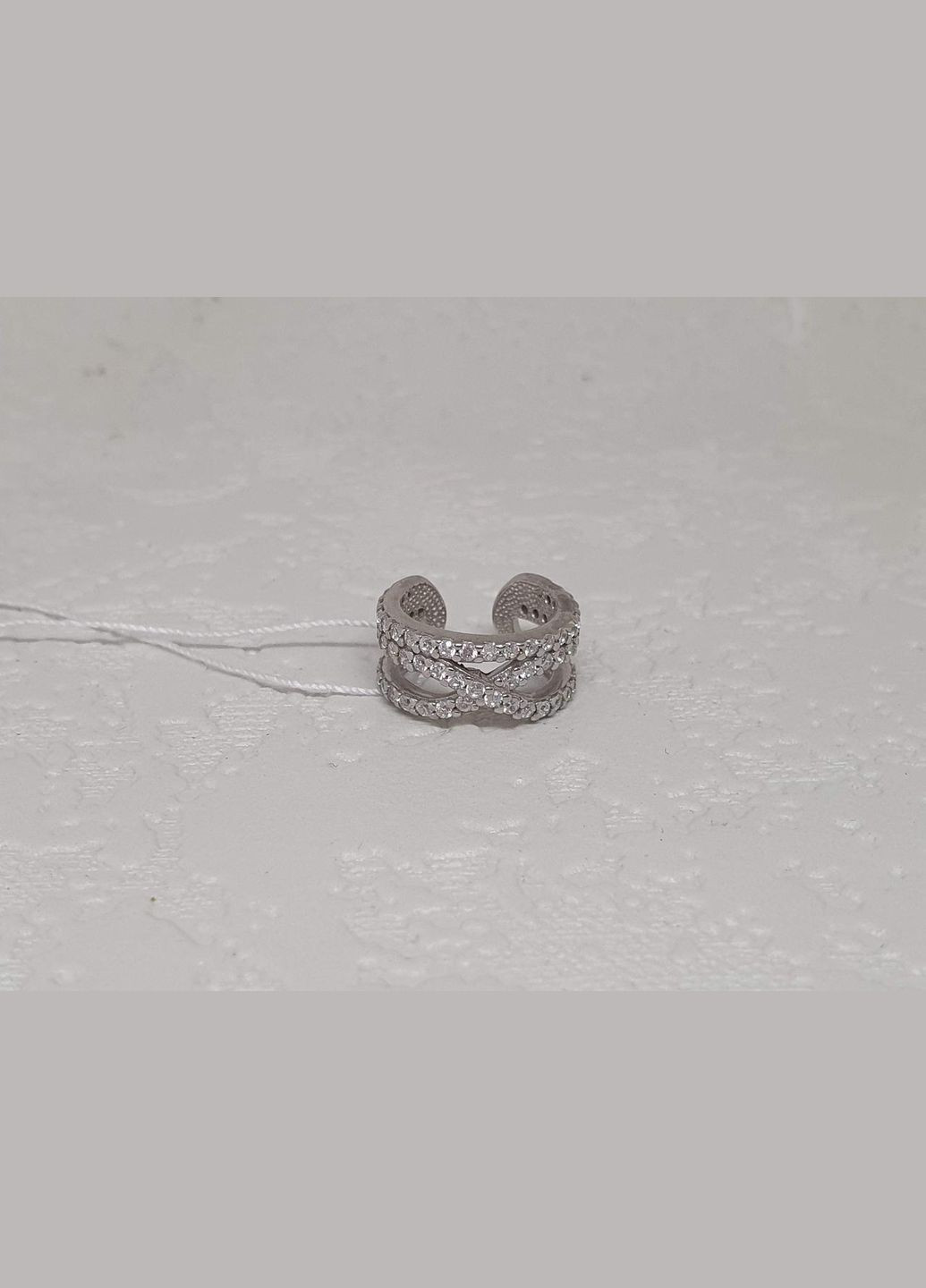 Серебряное кольцо на хеликс. 40023 Ірій (290186215)
