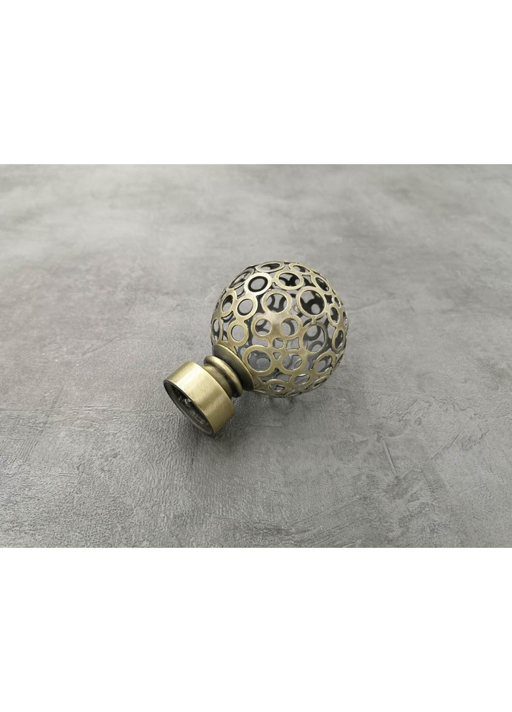 Карниз Савона гладка штанга подвійний відкритий 25/19 мм 160 см Антик Quadrum (352782302)