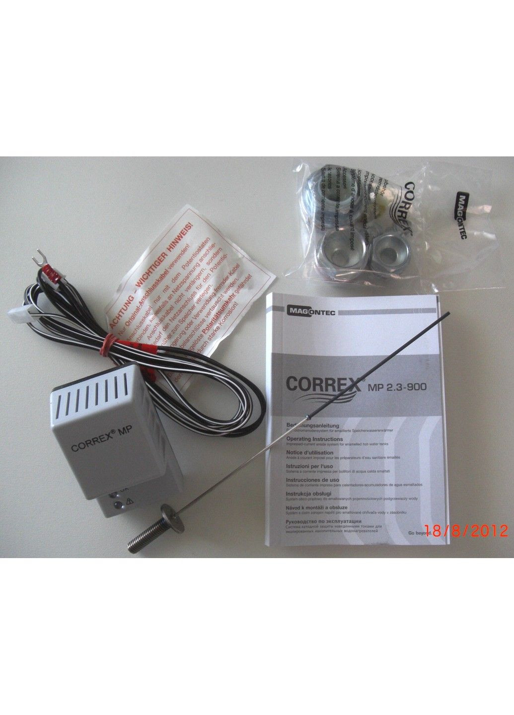 Титановый Анод Correx MP 200 мм Drazice (303402328)