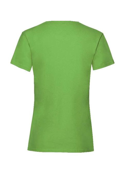 Лаймовая летняя футболка детская valueweight girls (0610050lm128) Fruit of the Loom
