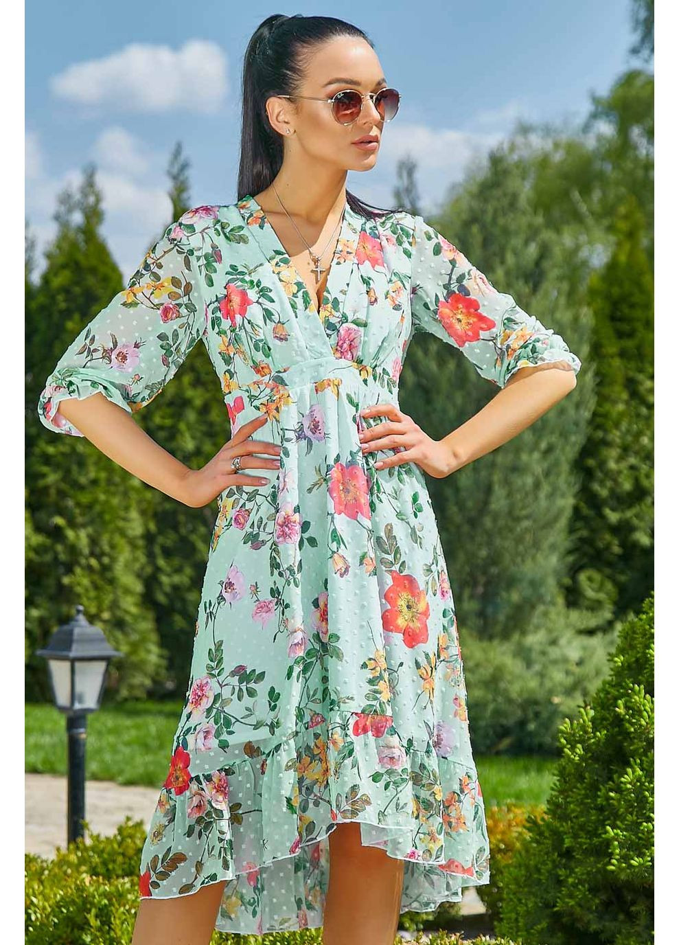 Голубое платье 1139.3570 Seventeen