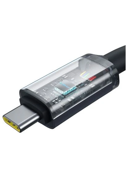 Дата кабель (P10318204111-00) Baseus USB-C to USB-C 1.5m 100W USB3.2 20Gb black (389569627)