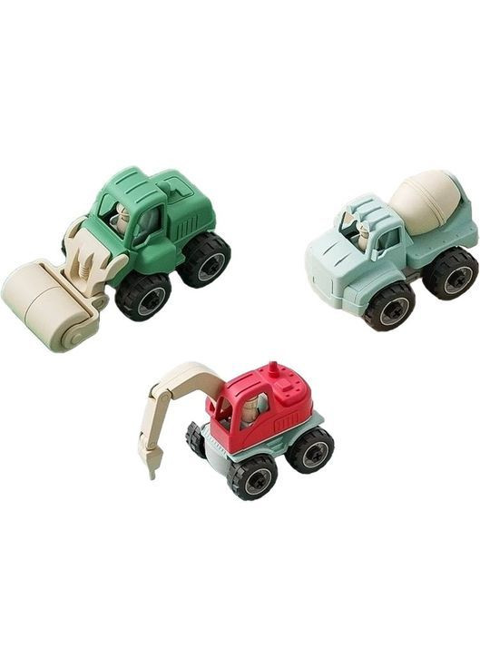 Набір будівельних машин, 3 шт. (320В) Beiens 320B (370499321)