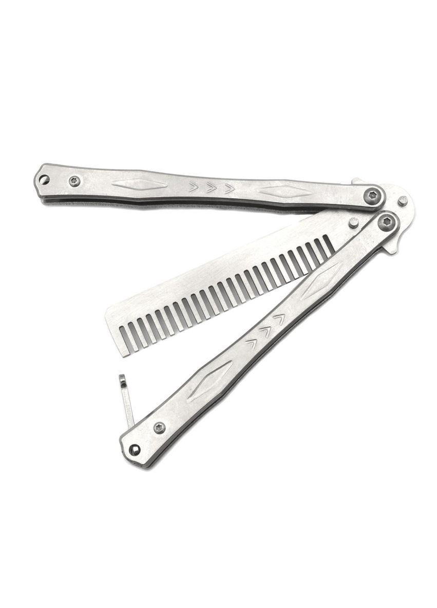 Тренировочный нож-бабочка TH906S с лезвием-расческой Тотем (367581502)