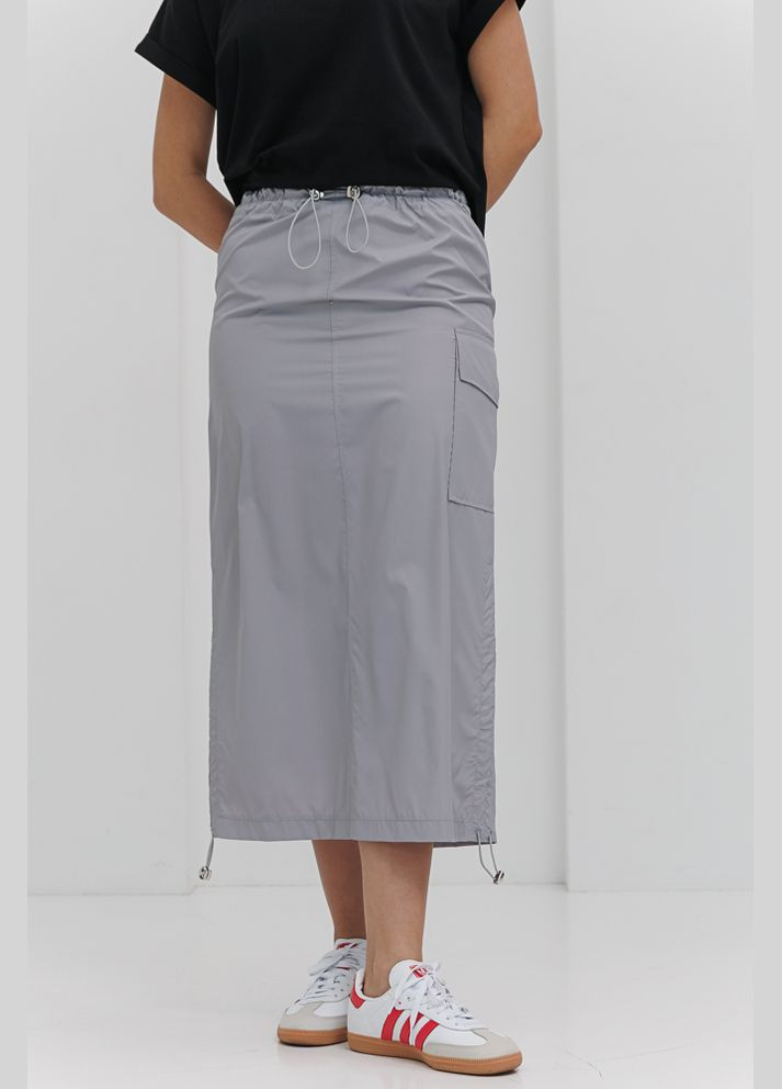 Спідниця міді з плащової тканини Arjen (289386062)