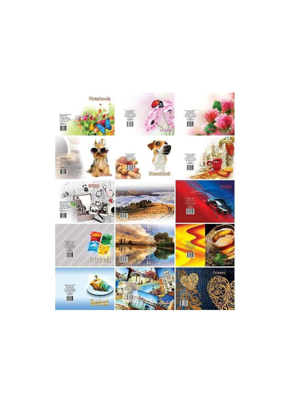 Блокнот А6, 48 арк., клітинка, 10*14,5см арт.15220, 16/320 ТМ Тетрада (338624774)