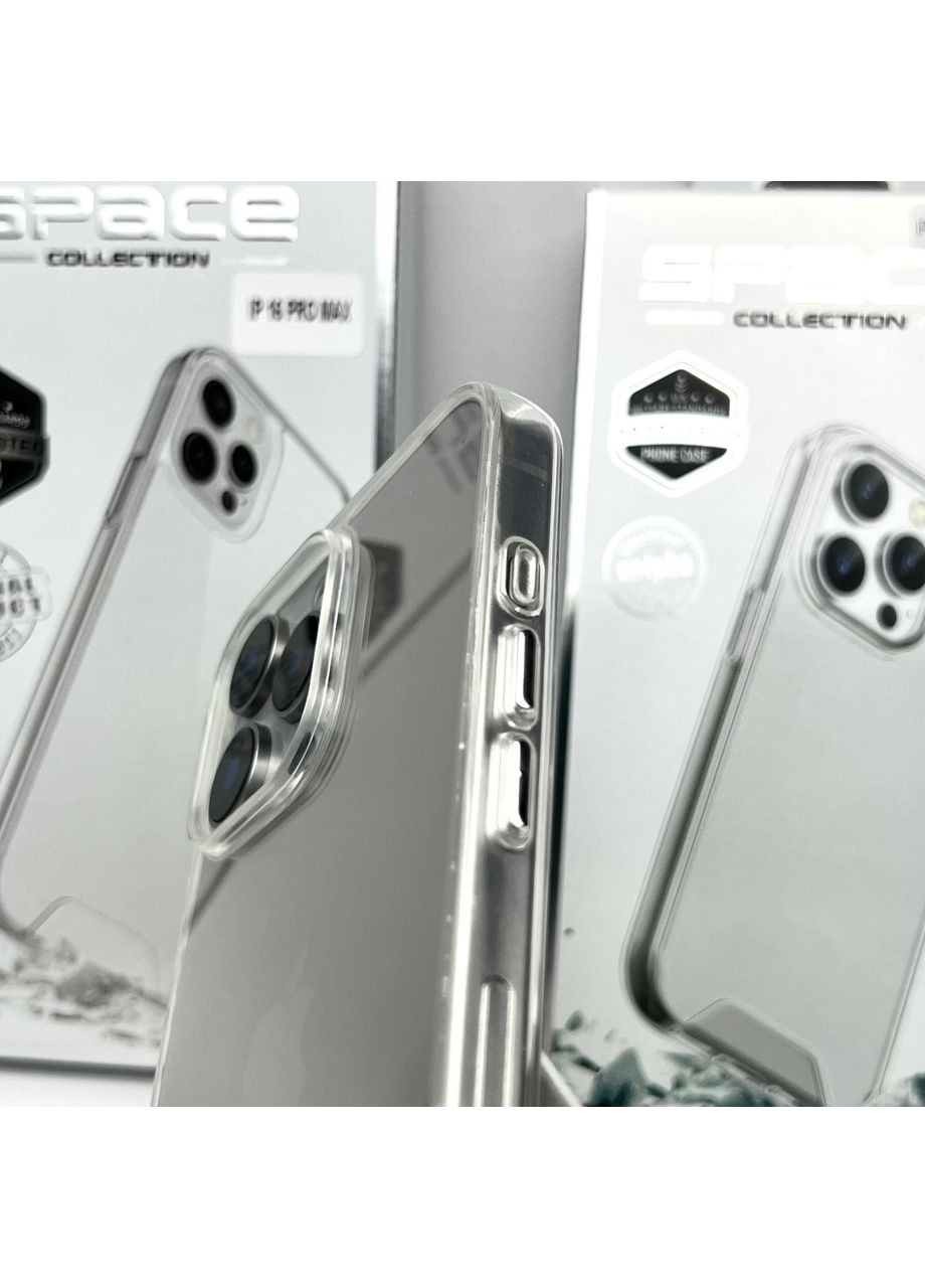 Чохол Space case на 16 PRO MAX протиударний для айфон 16 ПРО МАКС силіконовий Clear No Brand (369137631)