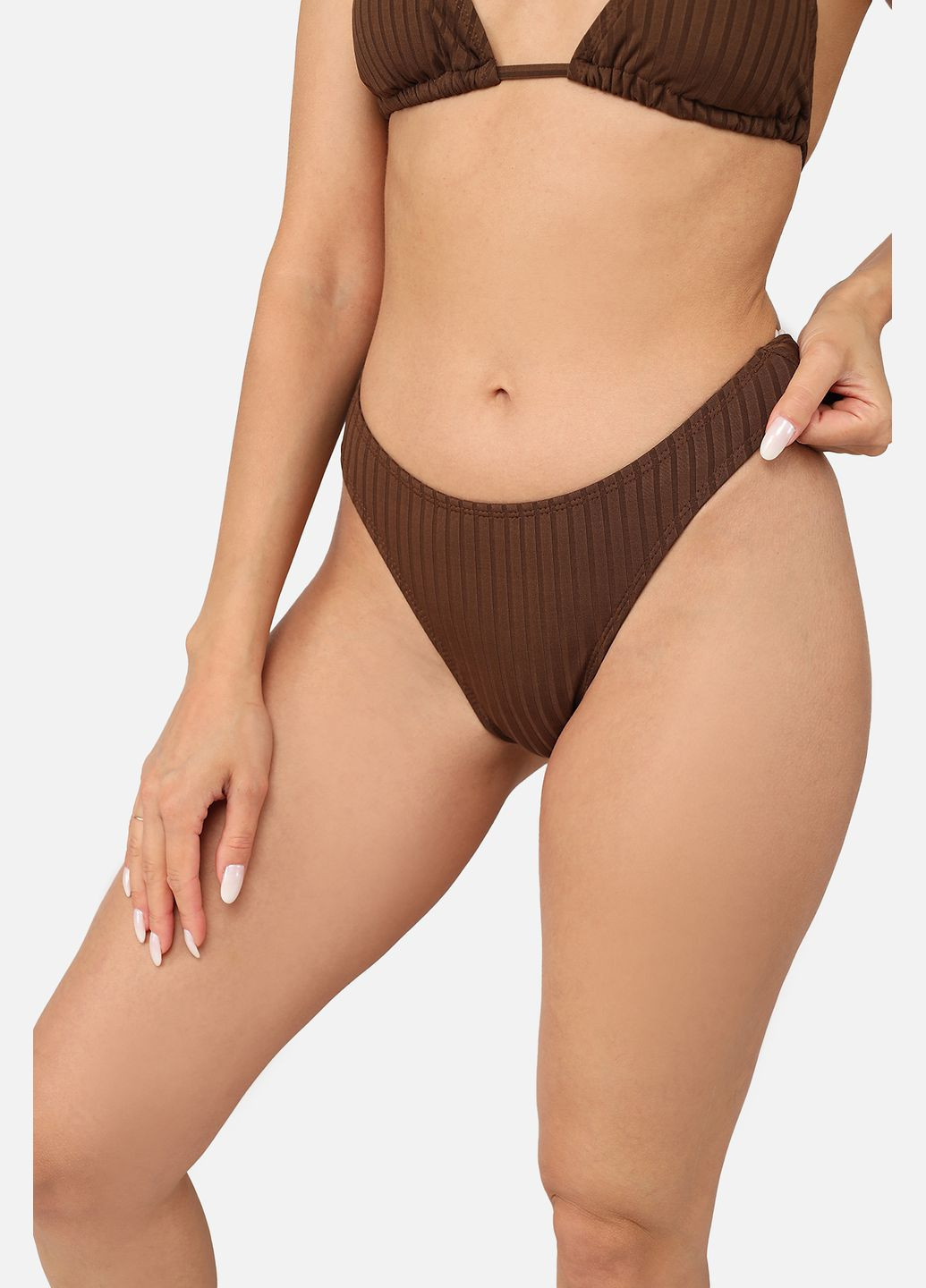 Коричневий літній плавки бразильяно жіночі колір коричневий cb-00268402 No Brand