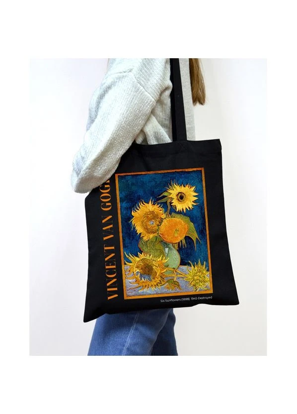 Экошоппер BK4096 Van Gogh Six Sunflowers Bookopt (389296197)