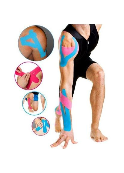 Кинезио тейп Кинезиологическая лента 5см*5м W1033 Jooki (360921175)