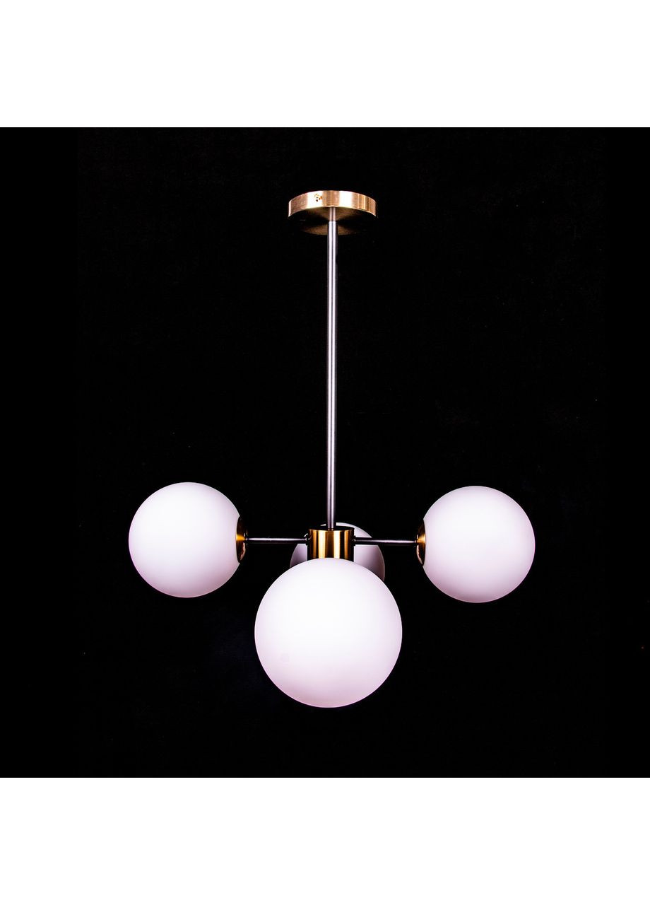 Люстра в стилі лофт на 4 лампочки 2877/4/CH/copper No Brand (352230259)