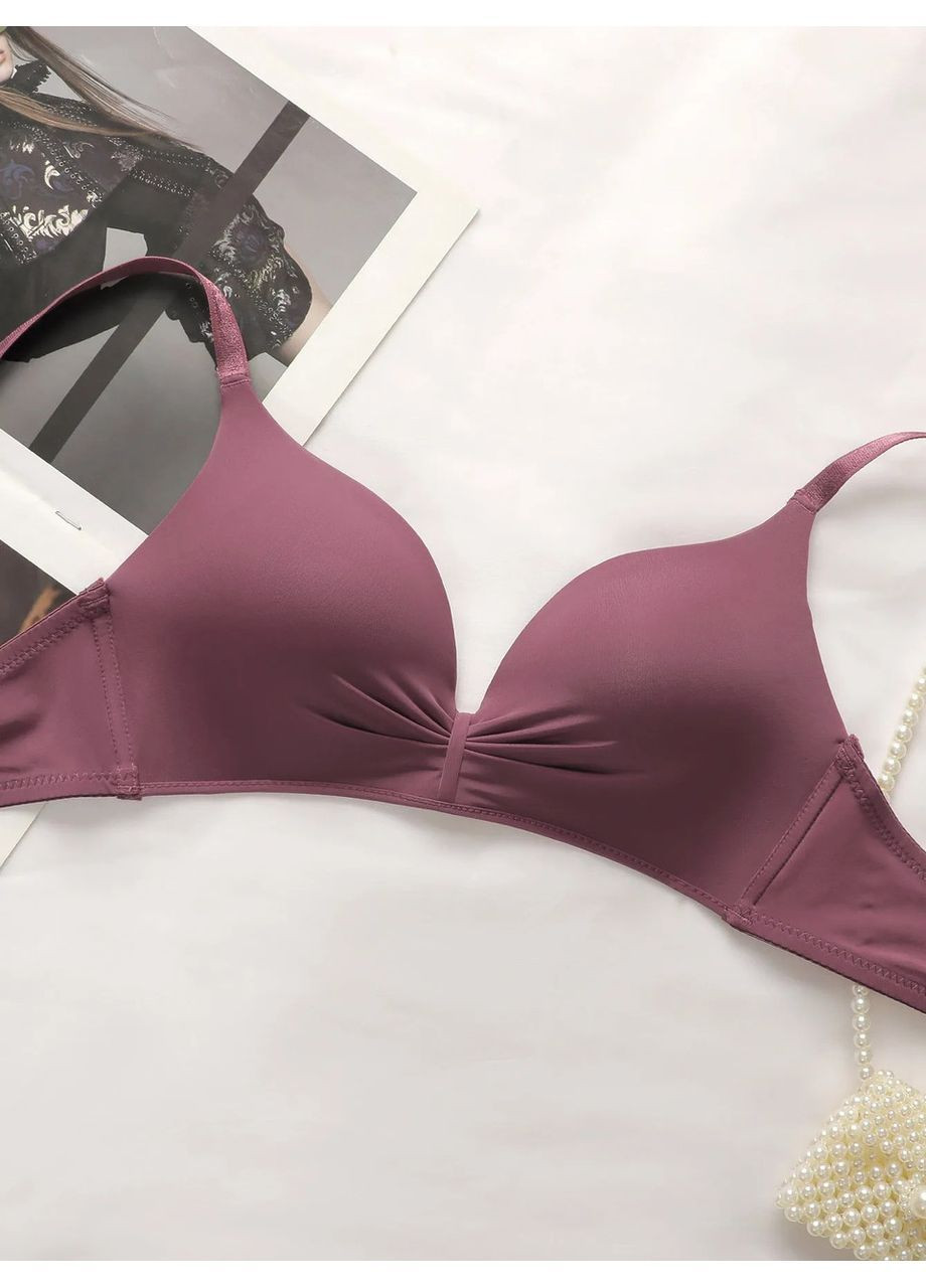 Сиреневый демисезонный комплект нижнего белья сиреневый No Brand Комплект нижньої білизни